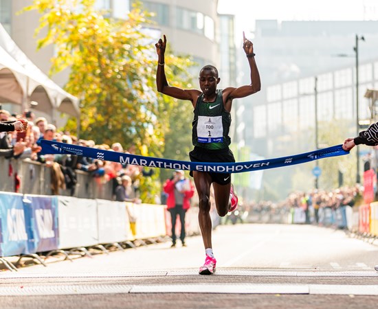 Silas Too wins the 37th edition of the Marathon Eindhoven powered by ASML